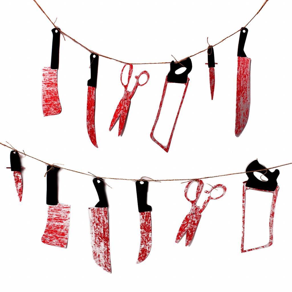 Js Halloween Slinger Met 12 Bloederige Wapens js kopen in de aanbieding