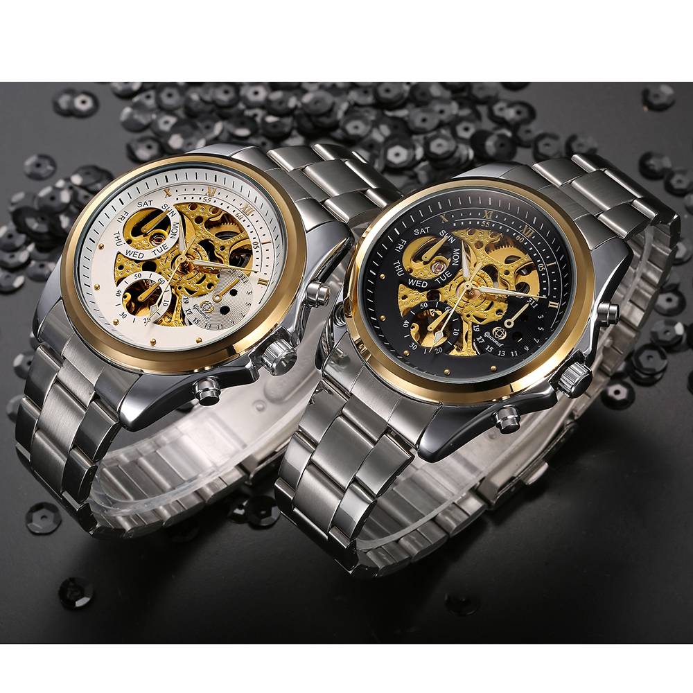 Davis Skeleton Horloge | Shop www.pegasusaerogroup.com