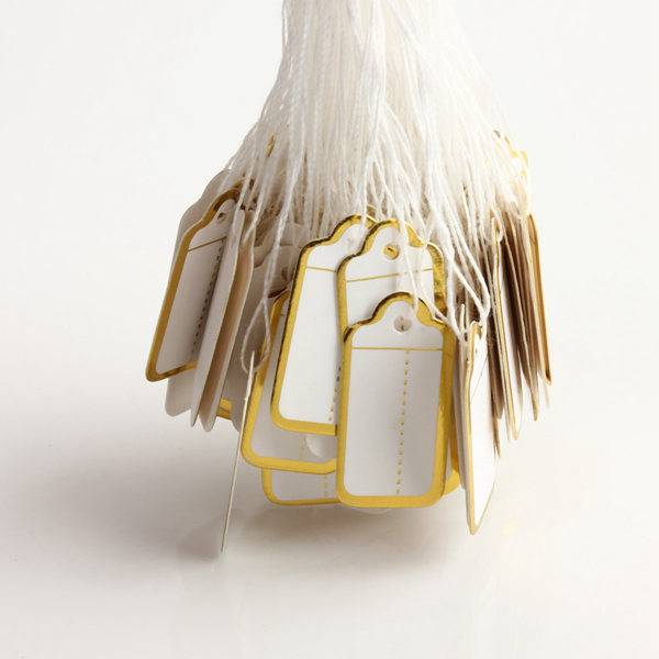 Js Papieren Labels Met Touwtje 500 Stuks js kopen in de aanbieding