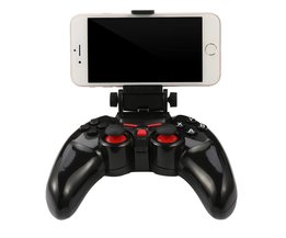 TI-465 Draadloze Android Bluetooth Gamepad DOBE Game Controller Joystick Voor Android iOS PC met Mobiele Telefoon Houder Gamepads