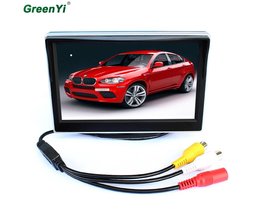 TFT Lcd-monitoren 5 inch Auto monitor Video Speler Elektronische Screen 2CH Video Voor Auto Achteraanzicht Camera Apparatuur