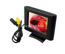 Digitale 2.5 inch Afneembare RCA Video View TFT LCD Monitor Voor DVD Achteruitkijkspiegel Parkeersensor Camer #1365