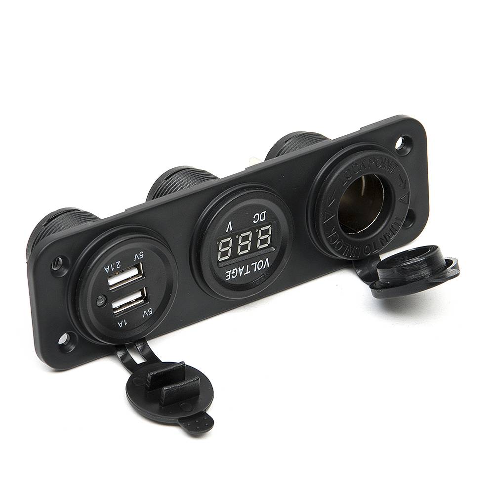 Myxl Dc 12 V 24 V Usb Socket Splitter 3 In 1 Autoboottelefoon Oplader Digitale Voltmeter Painel Moto Sigarettenaansteker myxl kopen in de aanbieding Myxl Dc 12 V 24 V Usb Socket Splitter 3 In 1 Autoboottelefoon Oplader Digitale Voltmeter Painel Moto Sigarettenaansteker myxl kopen in de aanbieding