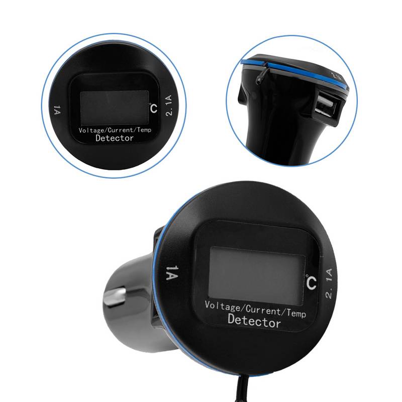 Myxl 1 Stled Display Dual Usb Autolader Temperatuur Amperemeter Voltmeter Monitor myxl kopen in de aanbieding Myxl 1 Stled Display Dual Usb Autolader Temperatuur Amperemeter Voltmeter Monitor myxl kopen in de aanbieding