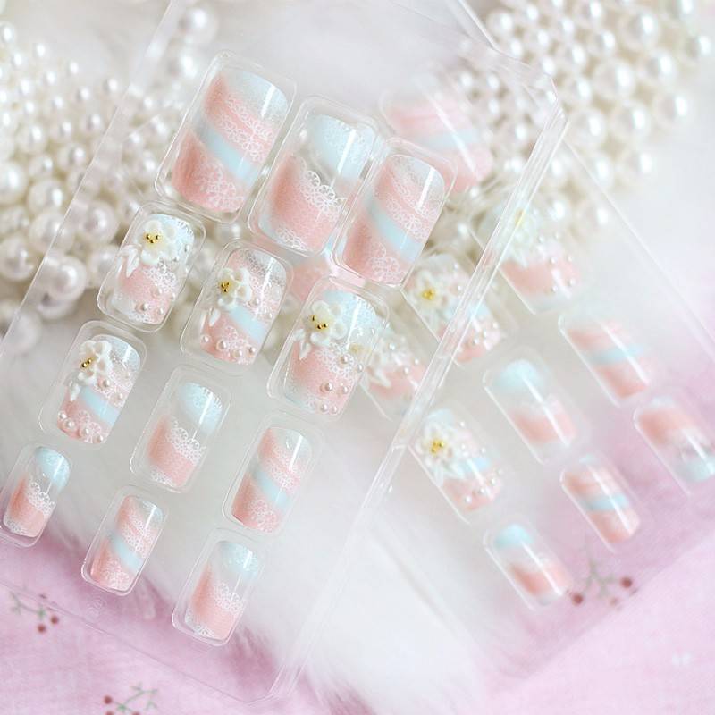 Myxl 24 Stkspak Wit Kant Leuke En Mooie Sexy Nep Nagels Uhas Postizas 3D Bloem Roze Complete Cover Kunstnagels Bruiloft Nagel Tips Met Lijm myxl kopen in de aanbieding Myxl 24 Stkspak Wit Kant Leuke En Mooie Sexy Nep Nagels Uhas Postizas 3D Bloem Roze Complete Cover Kunstnagels Bruiloft Nagel Tips Met Lijm myxl kopen in de aanbieding