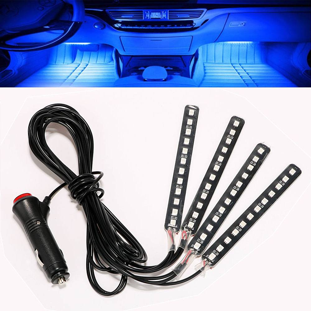 Myxl 4 In 1 Auto Styling Blue Led Sfeer Lamp Strip Verlichting Interieur Lichtbron 12 Accessoires Universele myxl kopen in de aanbieding Myxl 4 In 1 Auto Styling Blue Led Sfeer Lamp Strip Verlichting Interieur Lichtbron 12 Accessoires Universele myxl kopen in de aanbieding