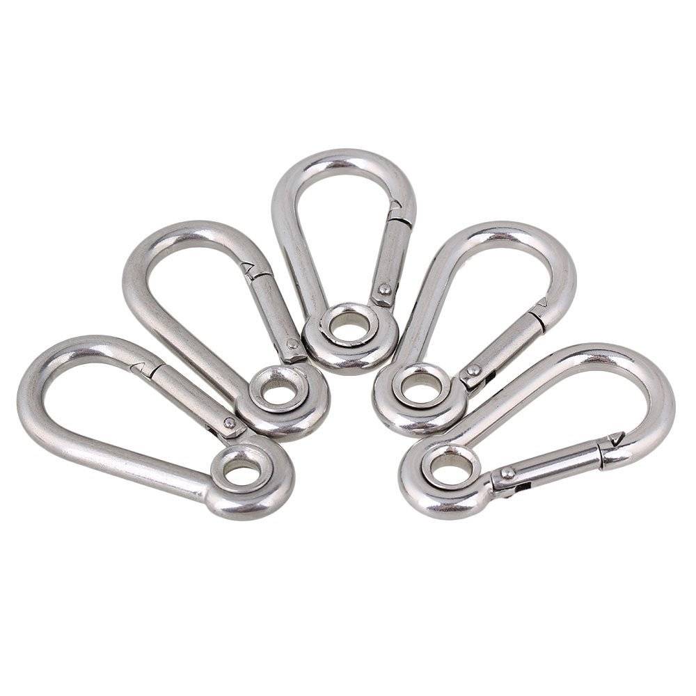 Myxl 60Mm M6 Snap Haak Oogje Link Zilver 304 Rvs Karabijnhaak Lente Camping Klimmen Secure Lock Pack Van 5 myxl kopen in de aanbieding Myxl 60Mm M6 Snap Haak Oogje Link Zilver 304 Rvs Karabijnhaak Lente Camping Klimmen Secure Lock Pack Van 5 myxl kopen in de aanbieding