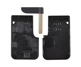 Auto Styling 3 Button Vervanging Key Card Cover Voor Renault Clio Megane Scenic Grand Shell Case Ongecensureerd BlankWithout Chip