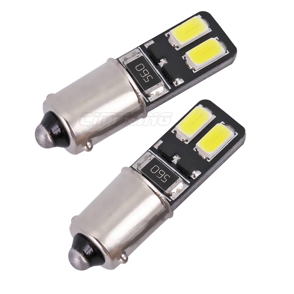 Myxl 10 Stks Ba9S Led Canbus 4Smd 5630 5730 Auto Interieur T4W Lampen Wedge Lamp Styling myxl kopen in de aanbieding Myxl 10 Stks Ba9S Led Canbus 4Smd 5630 5730 Auto Interieur T4W Lampen Wedge Lamp Styling myxl kopen in de aanbieding