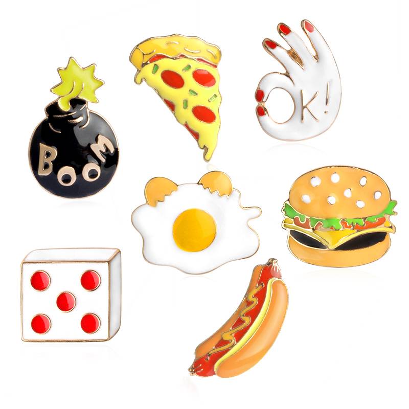 Myxl 7 Stksset Pizza Hamburg Dobbelstenen Bom Handhond Ei Broche Mooie Cartoon Voedsel Badge Jas Kraag Pinvoor Vrouwen Mannen Sieraden myxl kopen in de aanbieding Myxl 7 Stksset Pizza Hamburg Dobbelstenen Bom Handhond Ei Broche Mooie Cartoon Voedsel Badge Jas Kraag Pinvoor Vrouwen Mannen Sieraden myxl kopen in de aanbieding