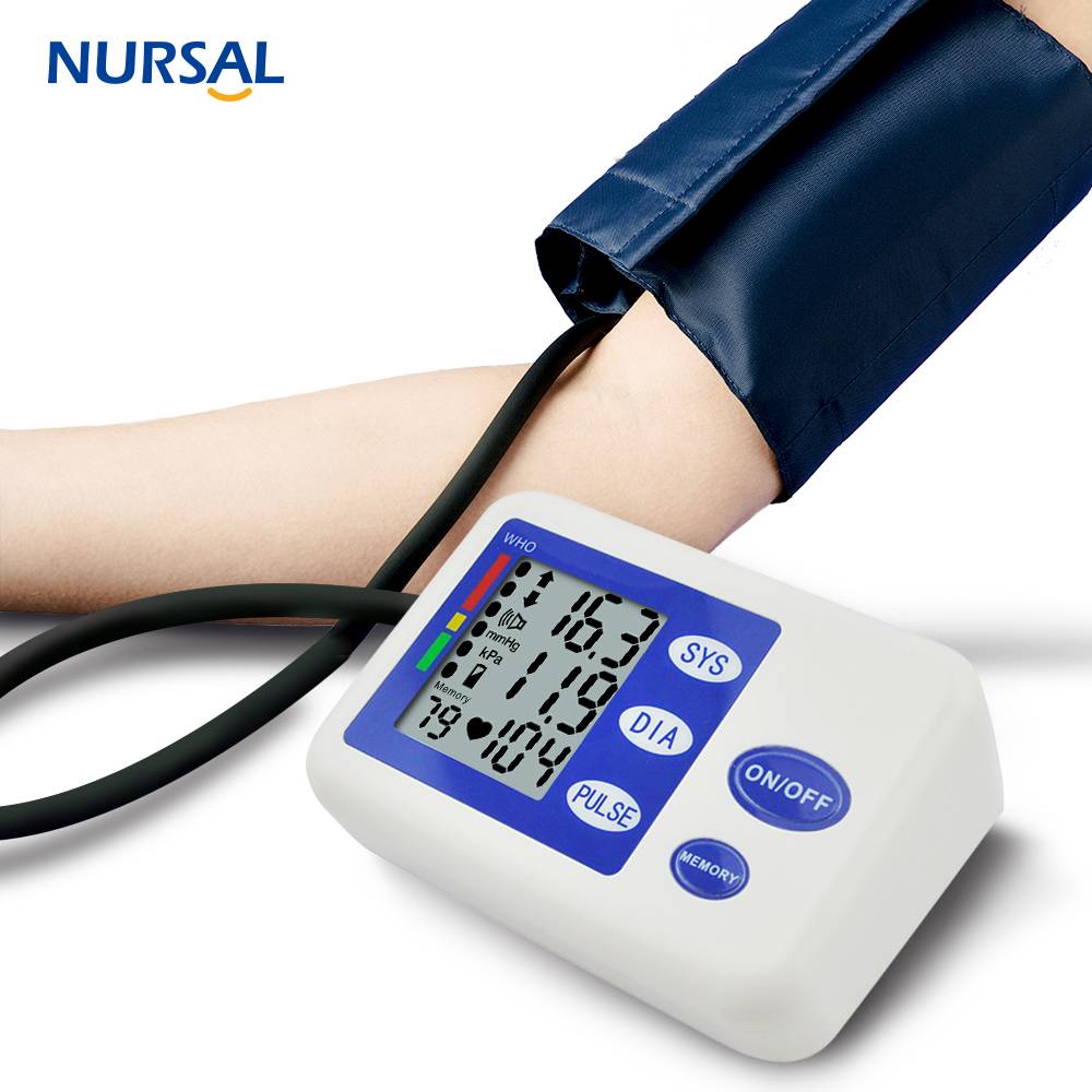 Recensie labyrint hoogte NURSAL Draagbare Arm Bloeddrukmeter Medische Bloeddrukmeter Monitoren  Gezondheidszorg Hartslag Detectie Geheugenfunctie