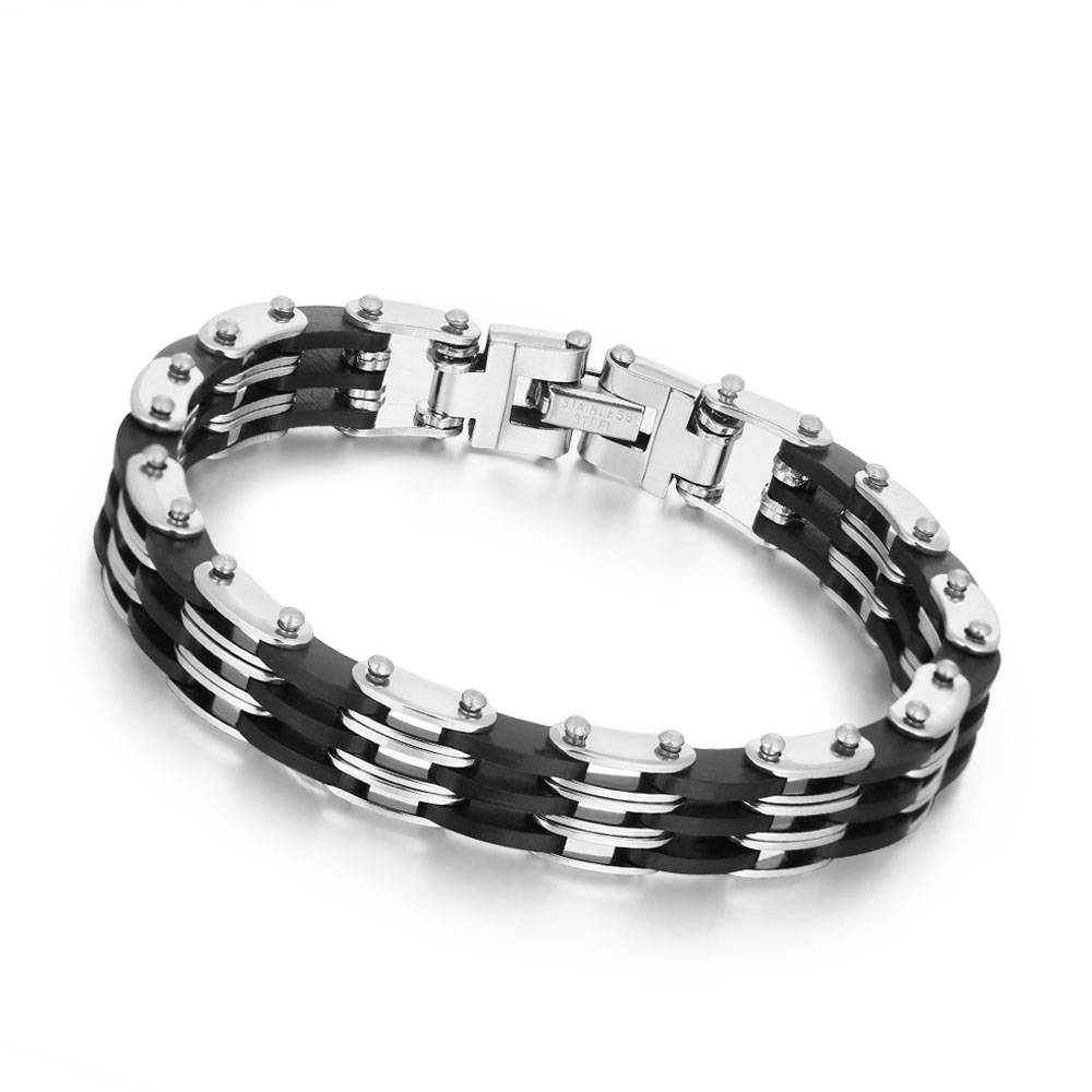 Myxl Punk Stijl Rvs Twee Tone Mens Armband Link Chain Biker Fiets Armbanden Pulseira Masculina Mannen Sieraden Ba101341 myxl kopen in de aanbieding Myxl Punk Stijl Rvs Twee Tone Mens Armband Link Chain Biker Fiets Armbanden Pulseira Masculina Mannen Sieraden Ba101341 myxl kopen in de aanbieding