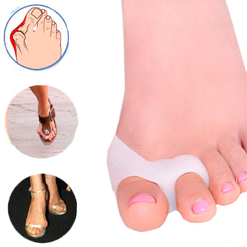 Myxl 1 Paar Zachte Siliconen Teen Separator Kever Crusher Ectropion Houding Orthopedische Bone Duim Correctie Hallux Valgus myxl kopen in de aanbieding Myxl 1 Paar Zachte Siliconen Teen Separator Kever Crusher Ectropion Houding Orthopedische Bone Duim Correctie Hallux Valgus myxl kopen in de aanbieding
