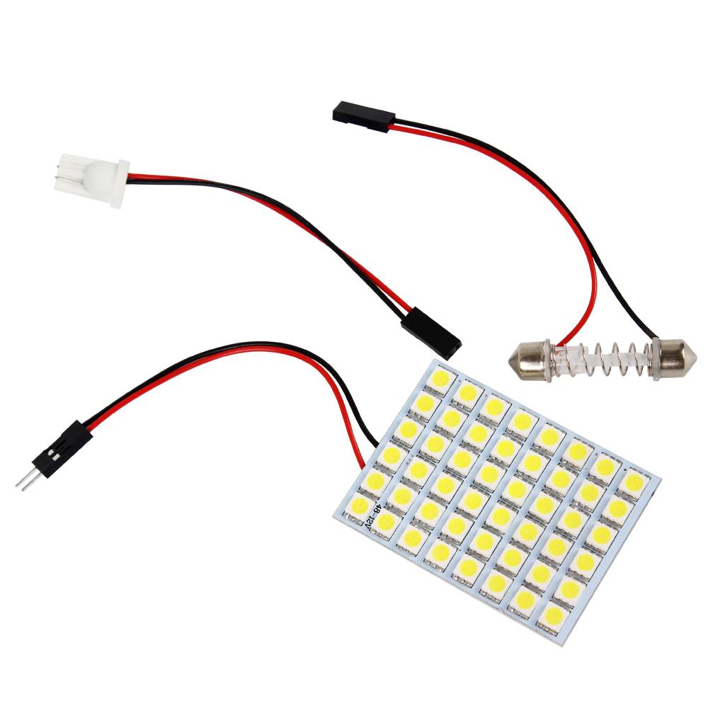 Myxl Auto Leeslampjes T10 Ba9S Adapter Styling 48 Leds 5050 Smd Panel Bollen Dc 12 V Interieur Verlichting Super Heldere myxl kopen in de aanbieding Myxl Auto Leeslampjes T10 Ba9S Adapter Styling 48 Leds 5050 Smd Panel Bollen Dc 12 V Interieur Verlichting Super Heldere myxl kopen in de aanbieding