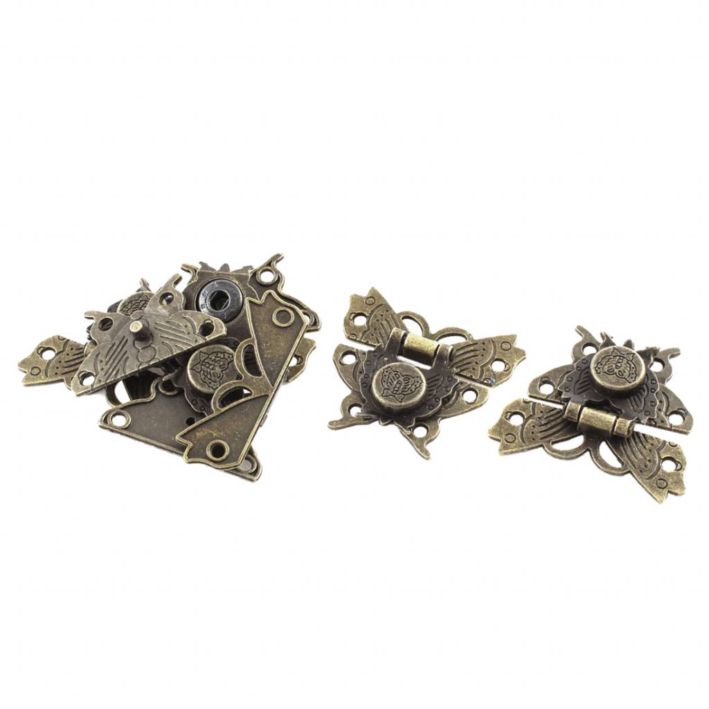 Myxl Ews 52Mm X 45Mm Geschenkdoos Vlinder Vorm Hasp Lock Vergrendelingen Brons Tone 5 Stks myxl kopen in de aanbieding Myxl Ews 52Mm X 45Mm Geschenkdoos Vlinder Vorm Hasp Lock Vergrendelingen Brons Tone 5 Stks myxl kopen in de aanbieding