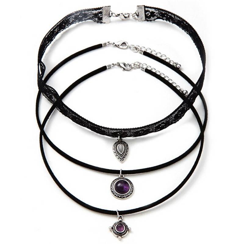 Myxl 3 Stks Setcollectie Unieke Vintage Zilveren Kant Ketting Modemaxi Choker Voor Vrouwen Fabriek myxl kopen in de aanbieding Myxl 3 Stks Setcollectie Unieke Vintage Zilveren Kant Ketting Modemaxi Choker Voor Vrouwen Fabriek myxl kopen in de aanbieding