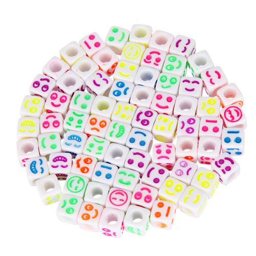 Myxl Lnrrabckoop 50 Stks 6Mm Mix Stijl Acryl Vierkante Kraal Glimlach Stemming Kralen Voor Sieraden Maken Armband myxl kopen in de aanbieding Myxl Lnrrabckoop 50 Stks 6Mm Mix Stijl Acryl Vierkante Kraal Glimlach Stemming Kralen Voor Sieraden Maken Armband myxl kopen in de aanbieding