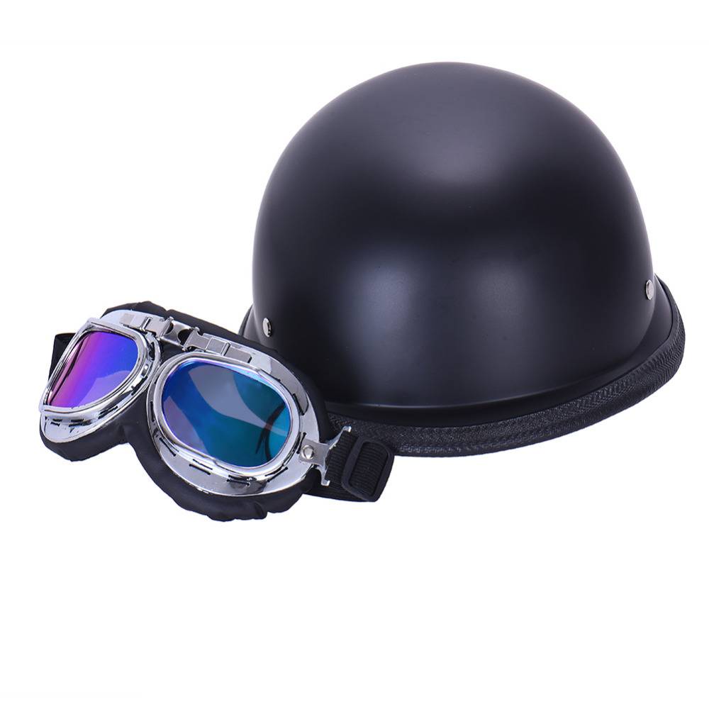 Myxl Stijlvolle Wwii Vintage Duitse Helm Half Gezicht Moto Motorfiets Motocicleta Capacete Met Bril Mannen Volwassen myxl kopen in de aanbieding Myxl Stijlvolle Wwii Vintage Duitse Helm Half Gezicht Moto Motorfiets Motocicleta Capacete Met Bril Mannen Volwassen myxl kopen in de aanbieding
