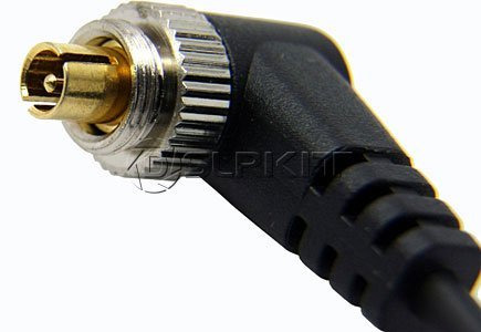 Myxl Dslrkit 5 M 16Ft Male Naar Mannelijke Pc Sync Flash Kabel Met Schroef Lock myxl kopen in de aanbieding