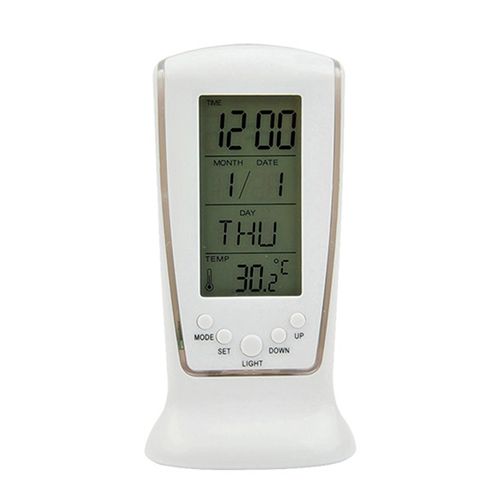 Myxl Collectie Led Digitale Wekker Met Blauwe Achtergrondverlichting Elektronische Kalender Thermometer myxl kopen in de aanbieding Myxl Collectie Led Digitale Wekker Met Blauwe Achtergrondverlichting Elektronische Kalender Thermometer myxl kopen in de aanbieding