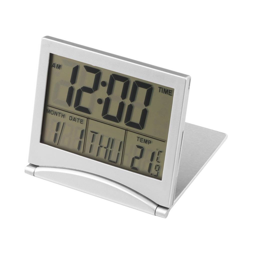 vermomming dialect ze Bureau Digitale LCD Thermometer Kalender Klok flexibele Cover Thuis Bureau  Wekker
