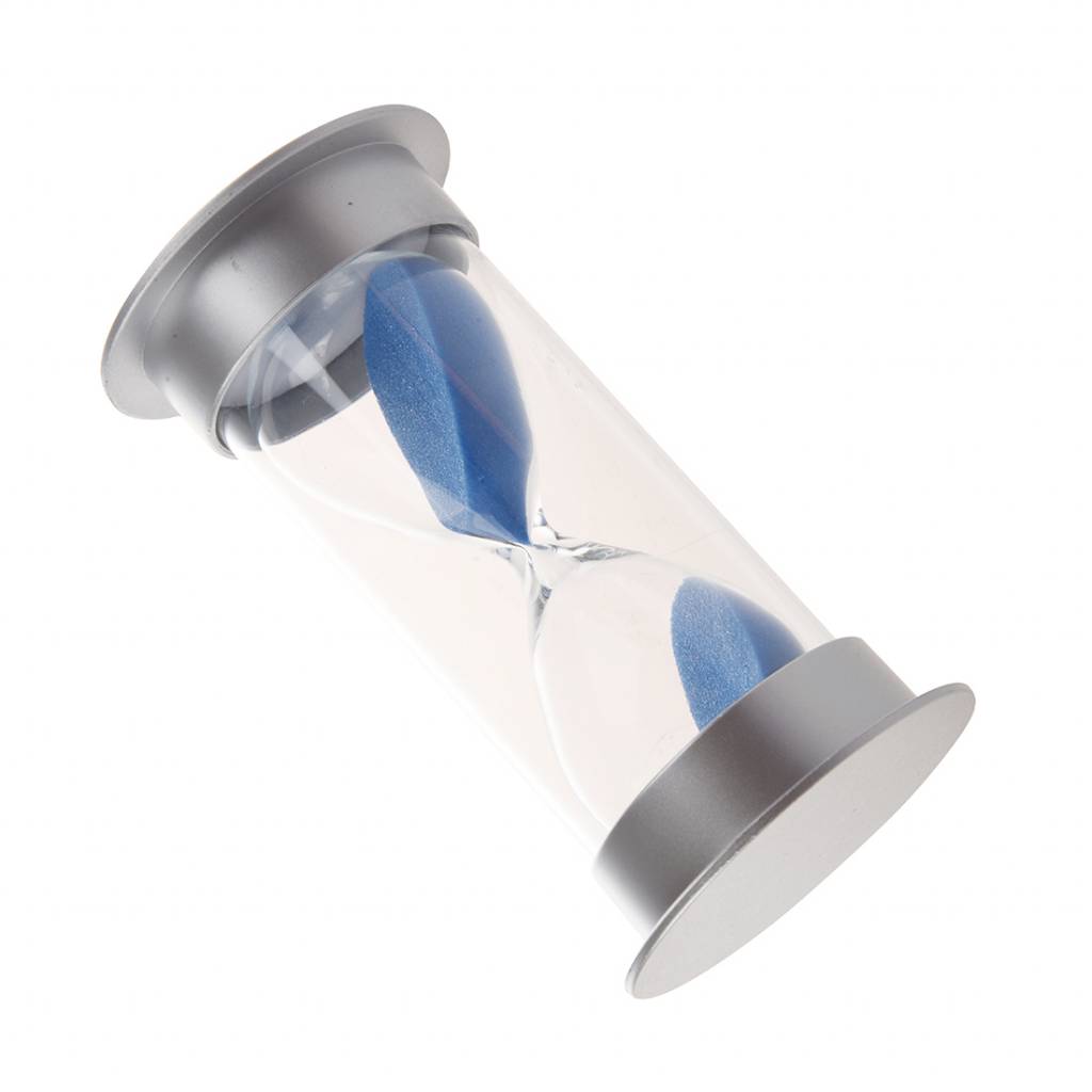 Myxl Plastic Crystal Zandloper 30 Minuten Zand Klok Decoratie Timer Blauw myxl kopen in de aanbieding
