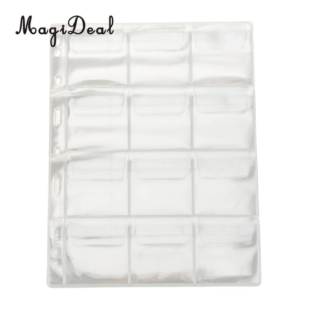 Myxl Magideal 10 Stkspartij Clear 12 Pocket Coin Capsules Album Pagina myxl kopen in de aanbieding