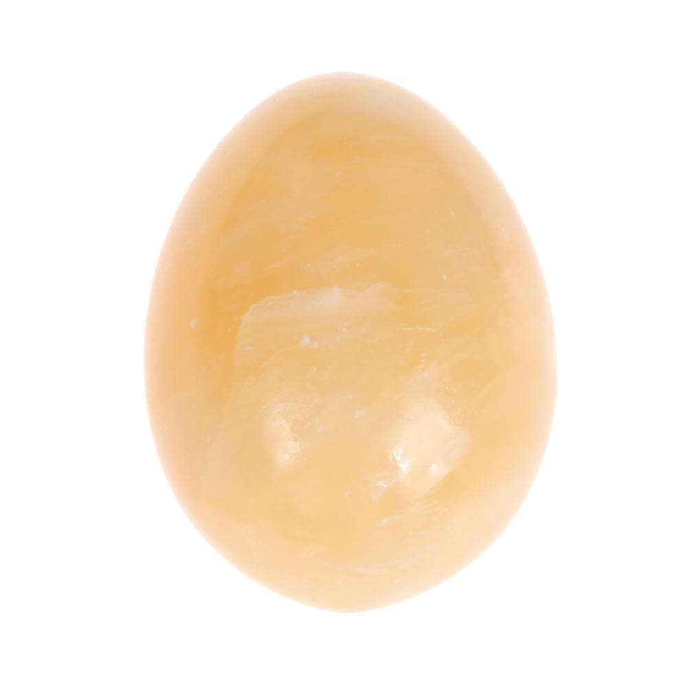 Myxl Moderne Minimalistische Natuurlijke Geel Jade Edelsteen Ei Crystal Healing Sphere Massage Vinger Handbal Decoratie Ambachten myxl kopen in de aanbieding