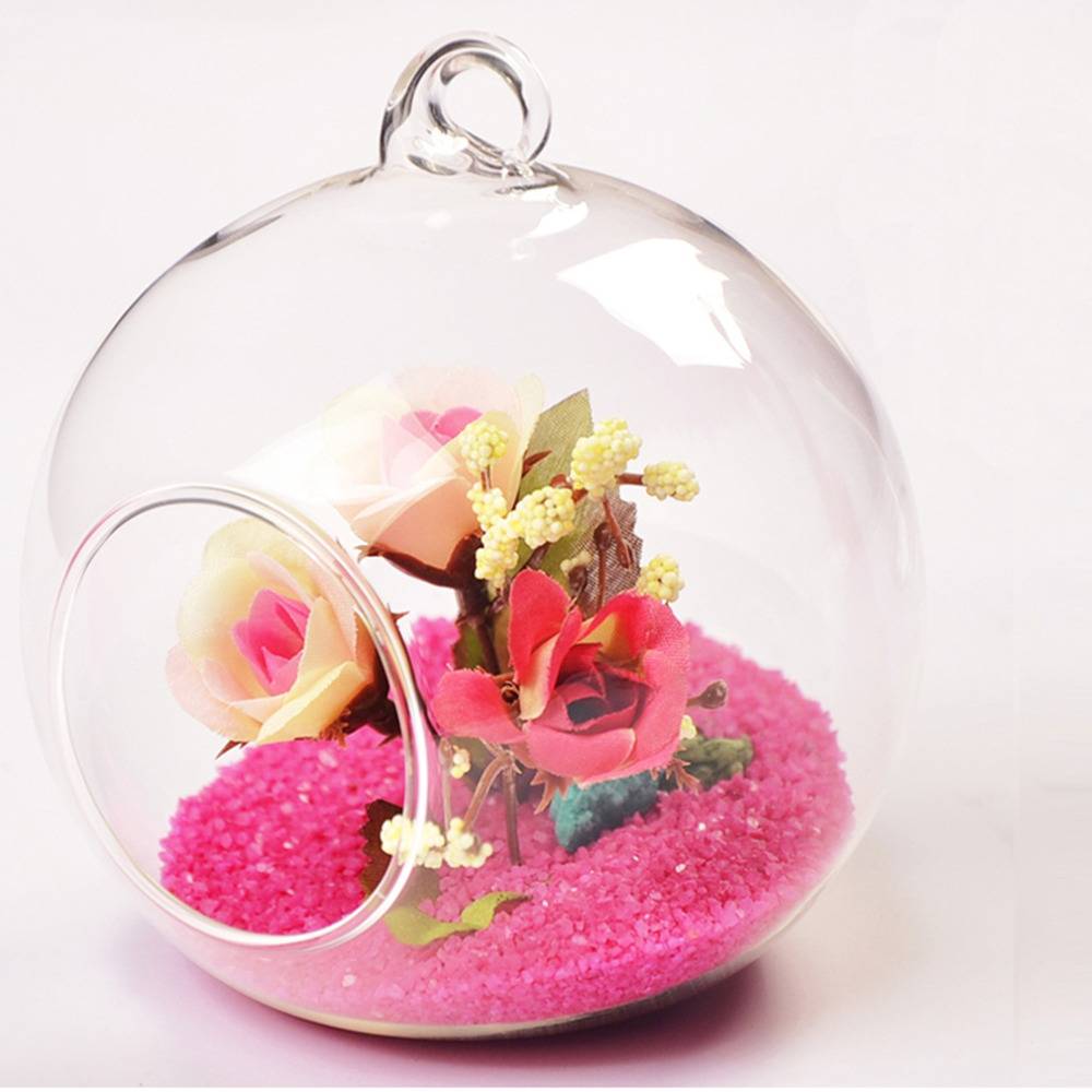 Myxl Sdfc 8 Cm Opknoping Glas Bloemen Plant Vaas Standhouder Terrarium Containercollectie myxl kopen in de aanbieding