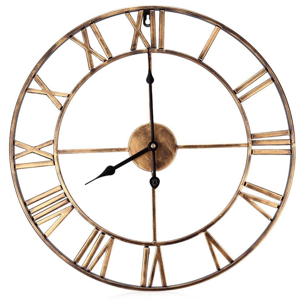 Myxl 185 Inch 3D Grote Iron Retro Wandklok Art Klok Decoratieve Vintage Horloge Home Decor Romeinse Cijfers myxl kopen in de aanbieding Myxl 185 Inch 3D Grote Iron Retro Wandklok Art Klok Decoratieve Vintage Horloge Home Decor Romeinse Cijfers myxl kopen in de aanbieding