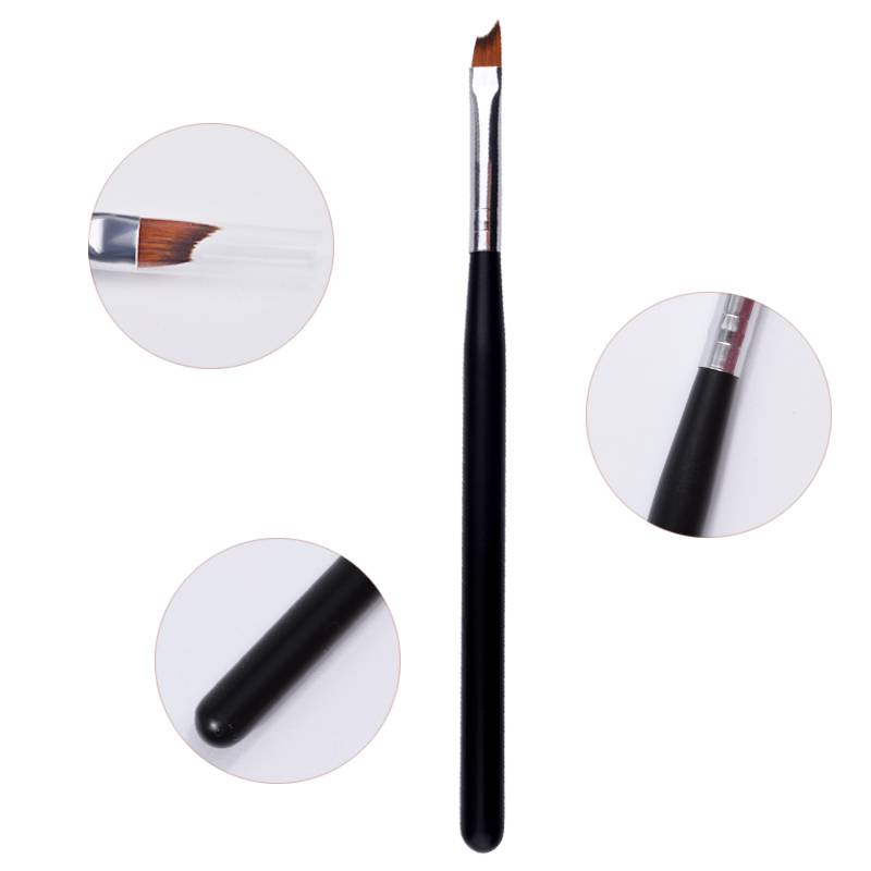 Myxl Nail Art Franse Schuine Half Moon Smile Pen Borstel Zwart Tekening Manicure Schilderen Ontwerp Tips Diy Gel Polish Toolaccessoire myxl kopen in de aanbieding Myxl Nail Art Franse Schuine Half Moon Smile Pen Borstel Zwart Tekening Manicure Schilderen Ontwerp Tips Diy Gel Polish Toolaccessoire myxl kopen in de aanbieding