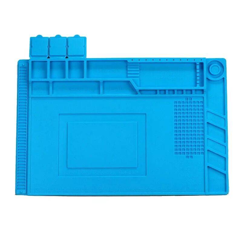 Myxl 177X118 Inch Magnetische Project Mat Reparatie Isolatie Silicone Pad Bureau Voor Bga Solderen Station myxl kopen in de aanbieding