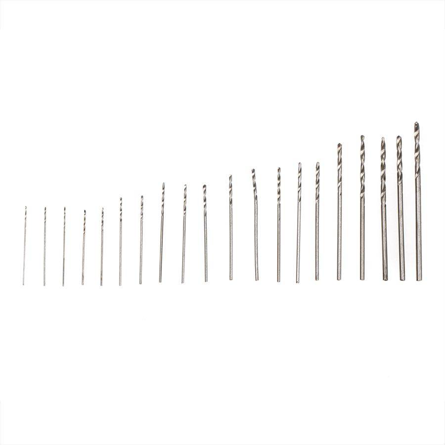 Myxl 20 Stks Mini Hss Twist Boor Set 03Mm 16Mm Tool Craft Met Case myxl kopen in de aanbieding
