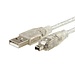USB 2.0 Male naar IEEE 1394 4 Pin Kabel