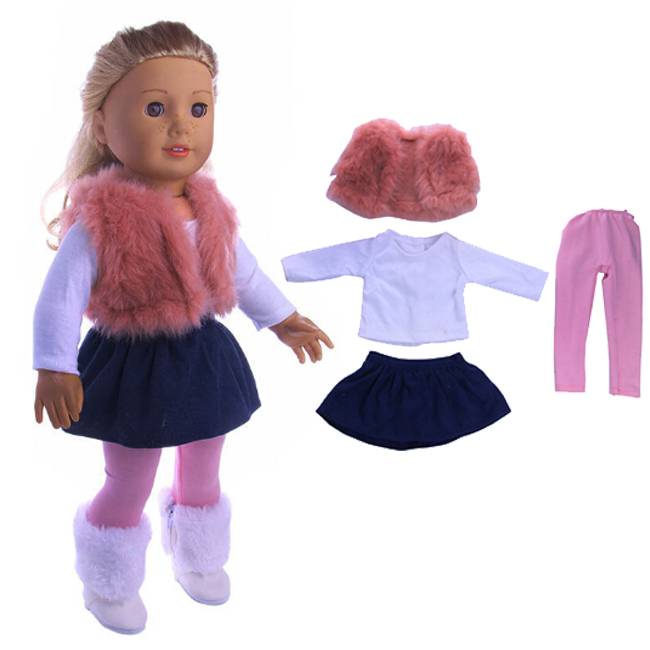 Myxl 4 Stks Een Set Amerikaanse Meisje Pop Kleding Winterjas Jurk En Legging Voor 18 Inch Pak 43 Cmgeboren Baby Poppen myxl kopen in de aanbieding Myxl 4 Stks Een Set Amerikaanse Meisje Pop Kleding Winterjas Jurk En Legging Voor 18 Inch Pak 43 Cmgeboren Baby Poppen myxl kopen in de aanbieding