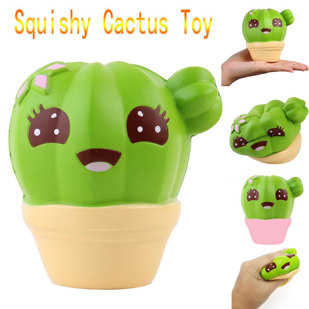 Mini Cactus Crème Geurende Squishy 