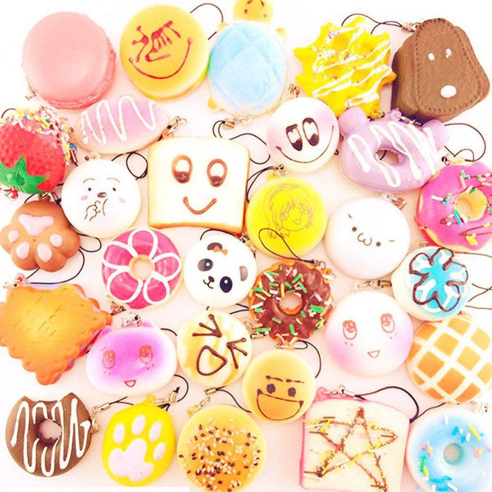 Myxl 30 Stkspak Squishy Trage Stijgende Adorable Brood Cake Broodje Hanger Donut Charme Squishies Speelgoed Stretchy Squeeze Creme Scented Strap myxl kopen in de aanbieding Myxl 30 Stkspak Squishy Trage Stijgende Adorable Brood Cake Broodje Hanger Donut Charme Squishies Speelgoed Stretchy Squeeze Creme Scented Strap myxl kopen in de aanbieding