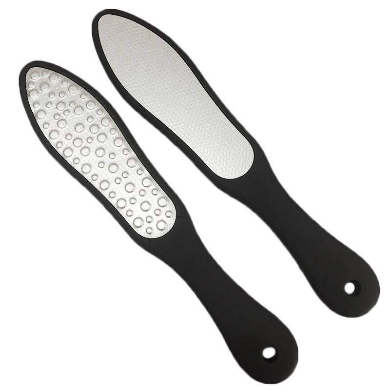 Myxl Rvs Dual Dubbelzijdige Harde Dode Huid Eelt Remover Voetrasp Bestand Exfolierende Scrub Board Voetverzorging Pedicure Gereedschap Zwart Elecool myxl kopen in de aanbieding Myxl Rvs Dual Dubbelzijdige Harde Dode Huid Eelt Remover Voetrasp Bestand Exfolierende Scrub Board Voetverzorging Pedicure Gereedschap Zwart Elecool myxl kopen in de aanbieding