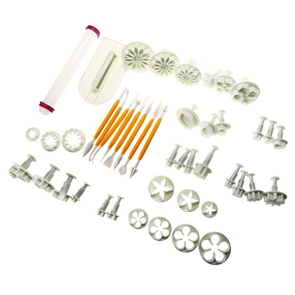 Myxl 46 Stks Bloem Fondant Mallen Cutter Cake Decorating Kit Cookie Mold Icing Plunger Gereedschap Polymeer Klei Voor Dessert Voedsel Tangchu myxl kopen in de aanbieding Myxl 46 Stks Bloem Fondant Mallen Cutter Cake Decorating Kit Cookie Mold Icing Plunger Gereedschap Polymeer Klei Voor Dessert Voedsel Tangchu myxl kopen in de aanbieding