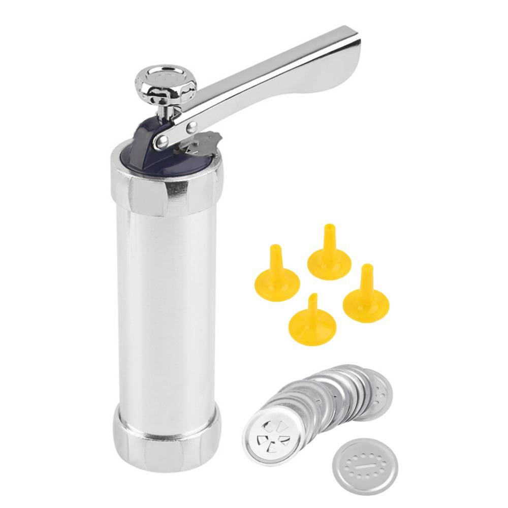 Myxl 1 Set Multi Patroon Cookie Extruder Press Machine Biscuit Maker Cake Maken Decorating Gun Kitchen Tools Bakvormen Preup myxl kopen in de aanbieding Myxl 1 Set Multi Patroon Cookie Extruder Press Machine Biscuit Maker Cake Maken Decorating Gun Kitchen Tools Bakvormen Preup myxl kopen in de aanbieding
