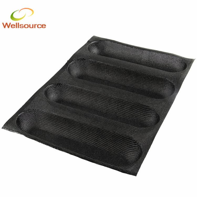 Myxl 10 Inch Roll Bakpan 4 Broden Langwerpig Brood Mold Non Stick Siliconen Baguette Bakplaat Geperforeerde Krokante Sub Mat Yumcode myxl kopen in de aanbieding Myxl 10 Inch Roll Bakpan 4 Broden Langwerpig Brood Mold Non Stick Siliconen Baguette Bakplaat Geperforeerde Krokante Sub Mat Yumcode myxl kopen in de aanbieding