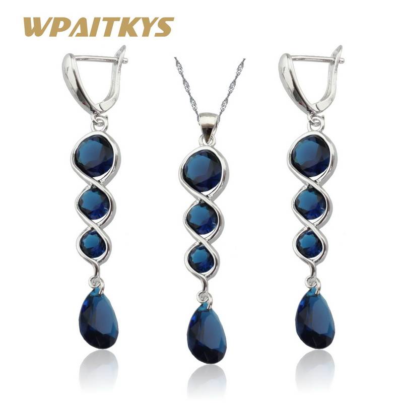 Myxl Donkerblauw Zirconia Sieraden Sets Zilver Kleur Ketting Hanger Lange Oorbellen Voor Vrouwen Geschenkdoos Wpaitkys myxl kopen in de aanbieding Myxl Donkerblauw Zirconia Sieraden Sets Zilver Kleur Ketting Hanger Lange Oorbellen Voor Vrouwen Geschenkdoos Wpaitkys myxl kopen in de aanbieding