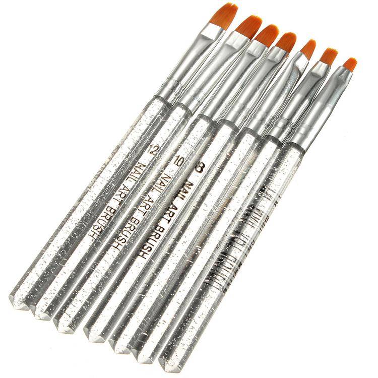 Myxl Zilver Kleur 7 Stks Professionele Manicure Uv Gel Brush Pen Transparant Acryl Nail Art Schilderij Tekening Borstel Fototherapie Gereedschap Fabiyan myxl kopen in de aanbieding Myxl Zilver Kleur 7 Stks Professionele Manicure Uv Gel Brush Pen Transparant Acryl Nail Art Schilderij Tekening Borstel Fototherapie Gereedschap Fabiyan myxl kopen in de aanbieding