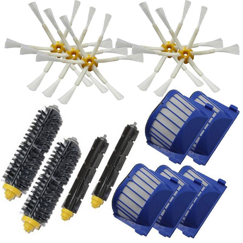Beater Brush Aero Vac Filte 6 Gewapende Zijborstel Voor Irobot Roomba 528 529 595 610 620 625 630 650 660 Stofzuigen Robot Myxl myxl kopen in de aanbieding Beater Brush Aero Vac Filte 6 Gewapende Zijborstel Voor Irobot Roomba 528 529 595 610 620 625 630 650 660 Stofzuigen Robot Myxl myxl kopen in de aanbieding
