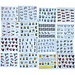 40 sheets Leuke Cartoon Nail Art Water Transfer Stickers Schoonheid Bloem Manicure Wraps Decor Decals DIY Accessoires BESTZ041-80 <br />
 Ur Beautiful