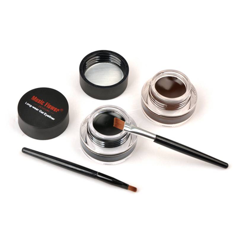 Myxl Muziek Bloemeye Make 2 In 1 Bruin Zwart Gel Eyeliner Up Waterdicht Smudge Proof Set Eye Liner Kit Met Borstels Music Flower myxl kopen in de aanbieding Myxl Muziek Bloemeye Make 2 In 1 Bruin Zwart Gel Eyeliner Up Waterdicht Smudge Proof Set Eye Liner Kit Met Borstels Music Flower myxl kopen in de aanbieding