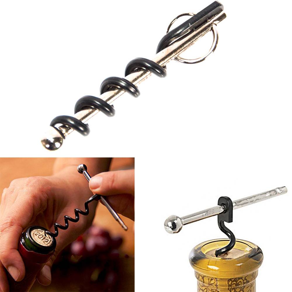 Myxl Creatieve Multifunctionele Mini Outdoor Rvs Rode Kurkentrekker Wijnflesopener Met Ring Sleutelhanger Flesopener Aihogard myxl kopen in de aanbieding Myxl Creatieve Multifunctionele Mini Outdoor Rvs Rode Kurkentrekker Wijnflesopener Met Ring Sleutelhanger Flesopener Aihogard myxl kopen in de aanbieding
