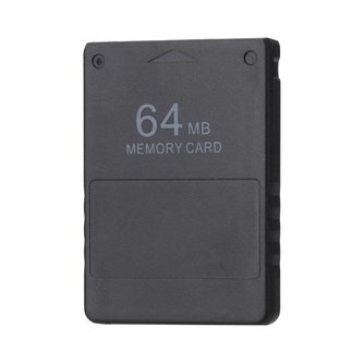 Zwart 64 MB 64 M Geheugenkaart Spel Opslaan Saver Data Stick Module voor Sony PS2 PS voor Playstation 2 <br />
 alloet