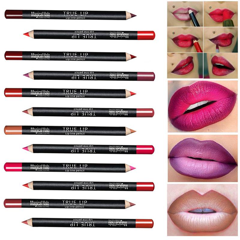Myxl Professionele Lippen Contouring Make Langdurige Lipliner Potlood Waterdicht 12 Stks Matte Lip Liner Set Magical Halo myxl kopen in de aanbieding Myxl Professionele Lippen Contouring Make Langdurige Lipliner Potlood Waterdicht 12 Stks Matte Lip Liner Set Magical Halo myxl kopen in de aanbieding