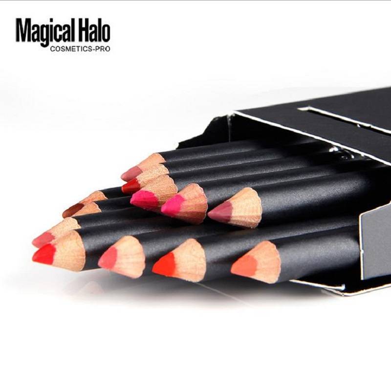 Myxl 12 Stkspartij Lip Potlood Waterdichte Liner Pen Langdurige Set Naakt Lipliner Contouring Make Magical Halo myxl kopen in de aanbieding Myxl 12 Stkspartij Lip Potlood Waterdichte Liner Pen Langdurige Set Naakt Lipliner Contouring Make Magical Halo myxl kopen in de aanbieding